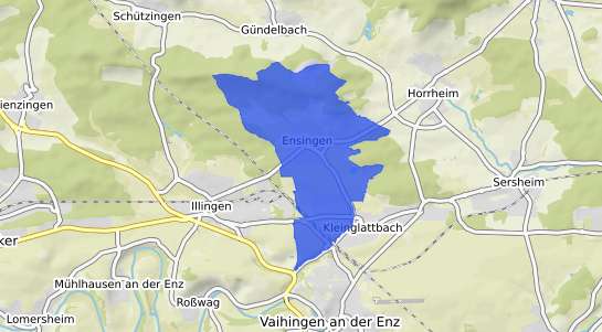 Bodenrichtwertkarte Vaihingen an der Enz Ensingen